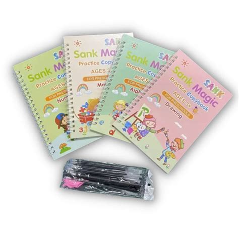 Harness the energy of the elements with these sank magif practice books